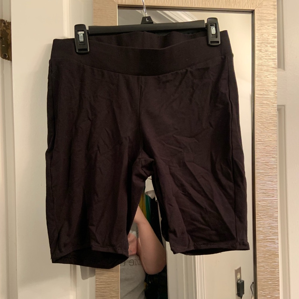 Torrid Women’s Size 1 black biker shorts